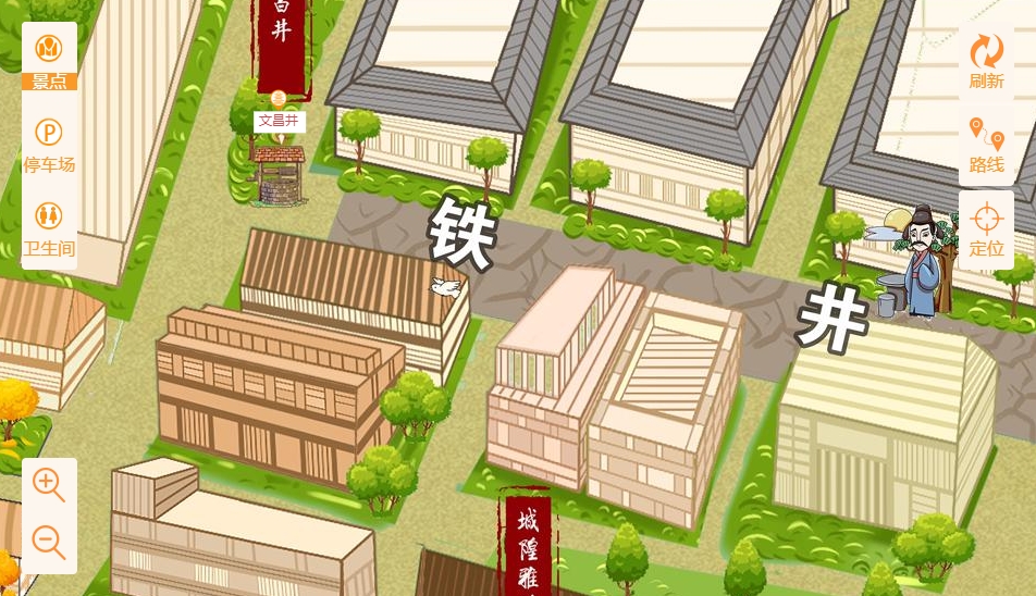 沙坡头智慧景区：手绘地图与语音导览的完美融合